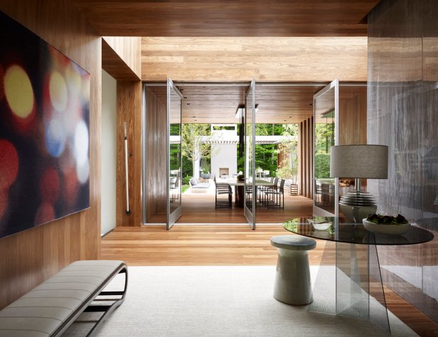 East Hampton NY home  Architect: Blaze Makoid, Design: David Scott Interiors